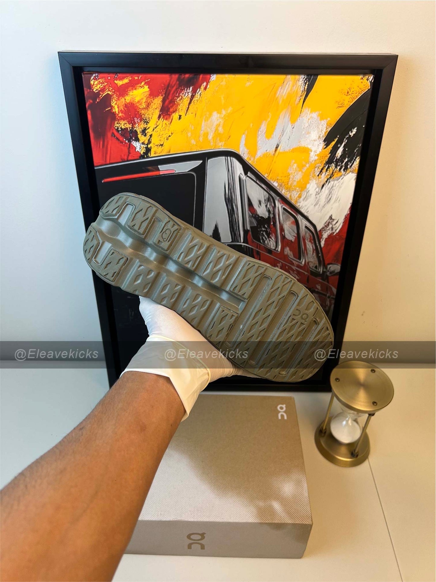 On Running x Loewe Cloudtilt "Khaki Green"