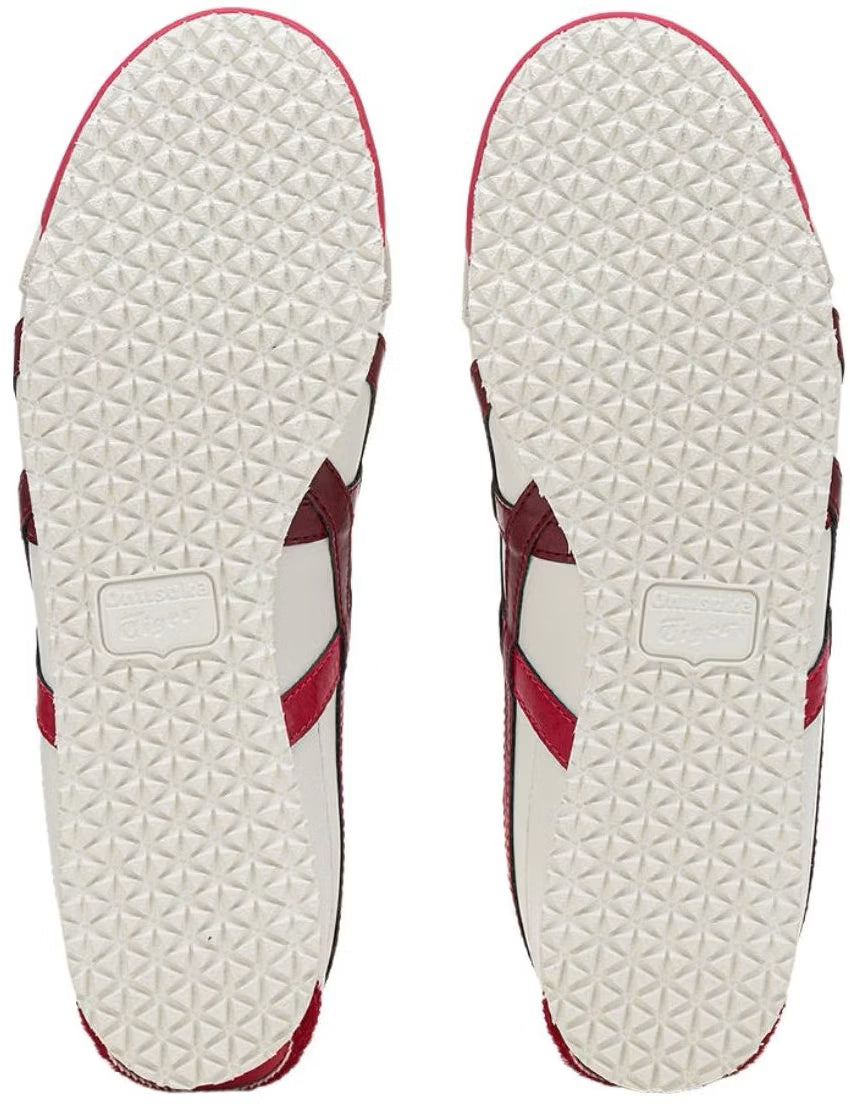 Onitsuka Tiger Mexico 66 2026 Year of the Horse sneakers featuring detailed horse-themed design in white and gold.