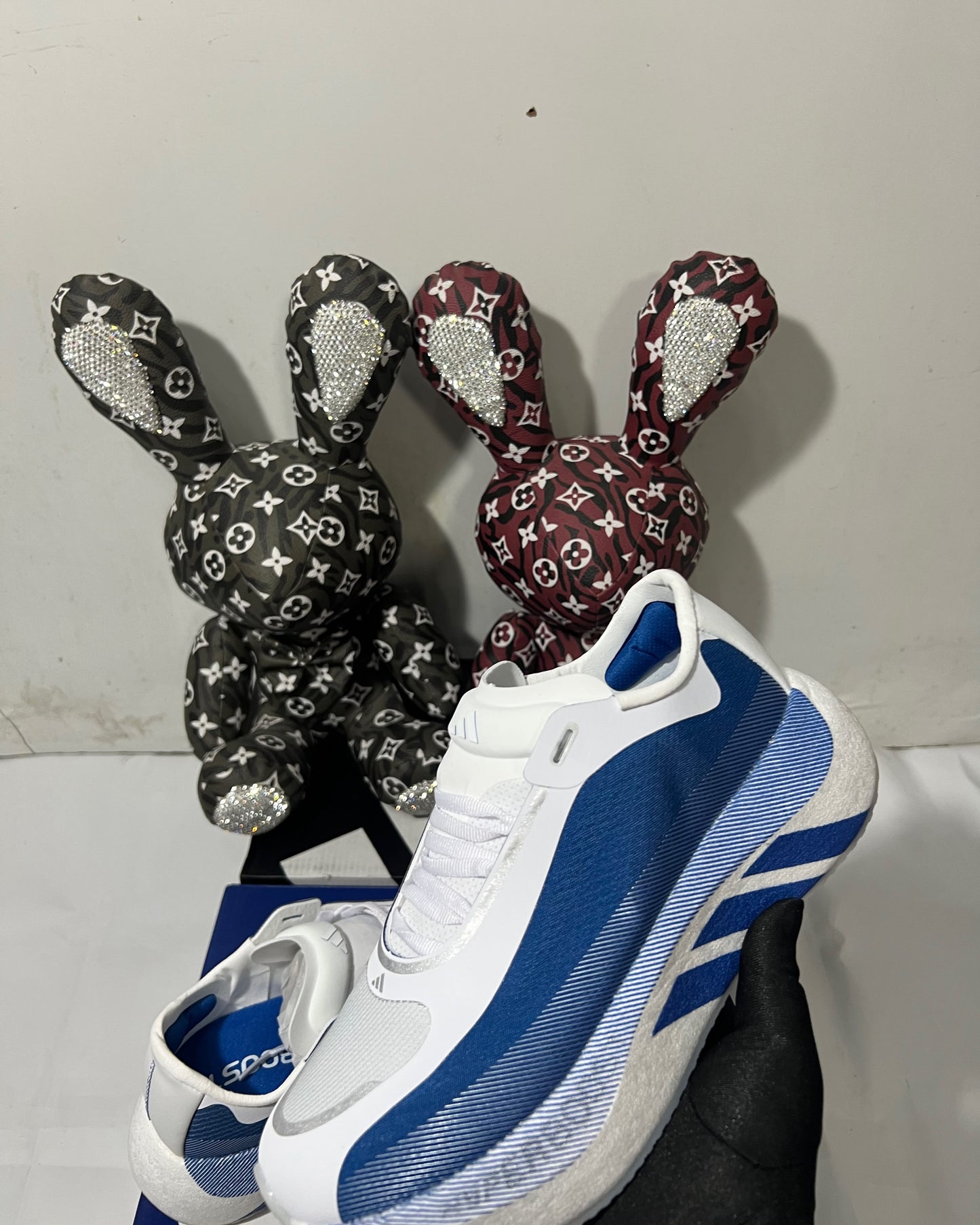 Adidas HYPERBOOST EDGE running cloud 🌧️ white blue