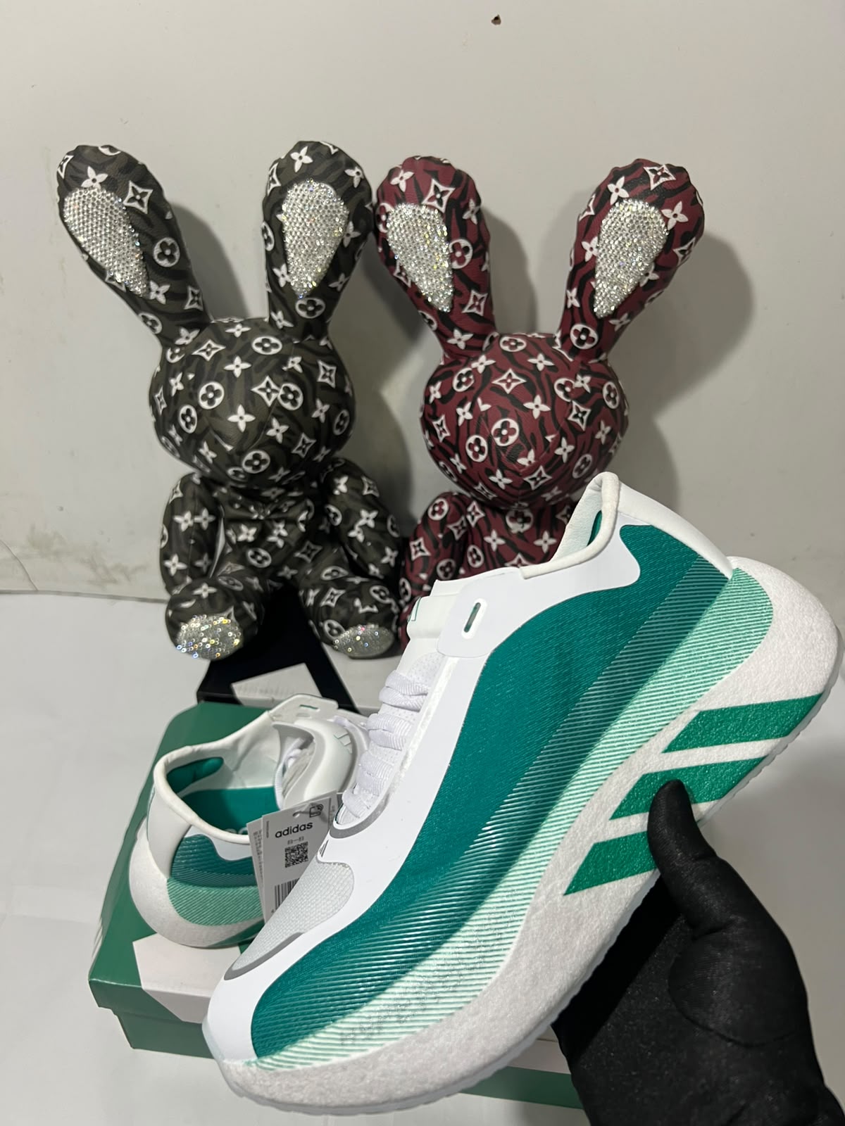 Adidas HYPERBOOST EDGE running White Green