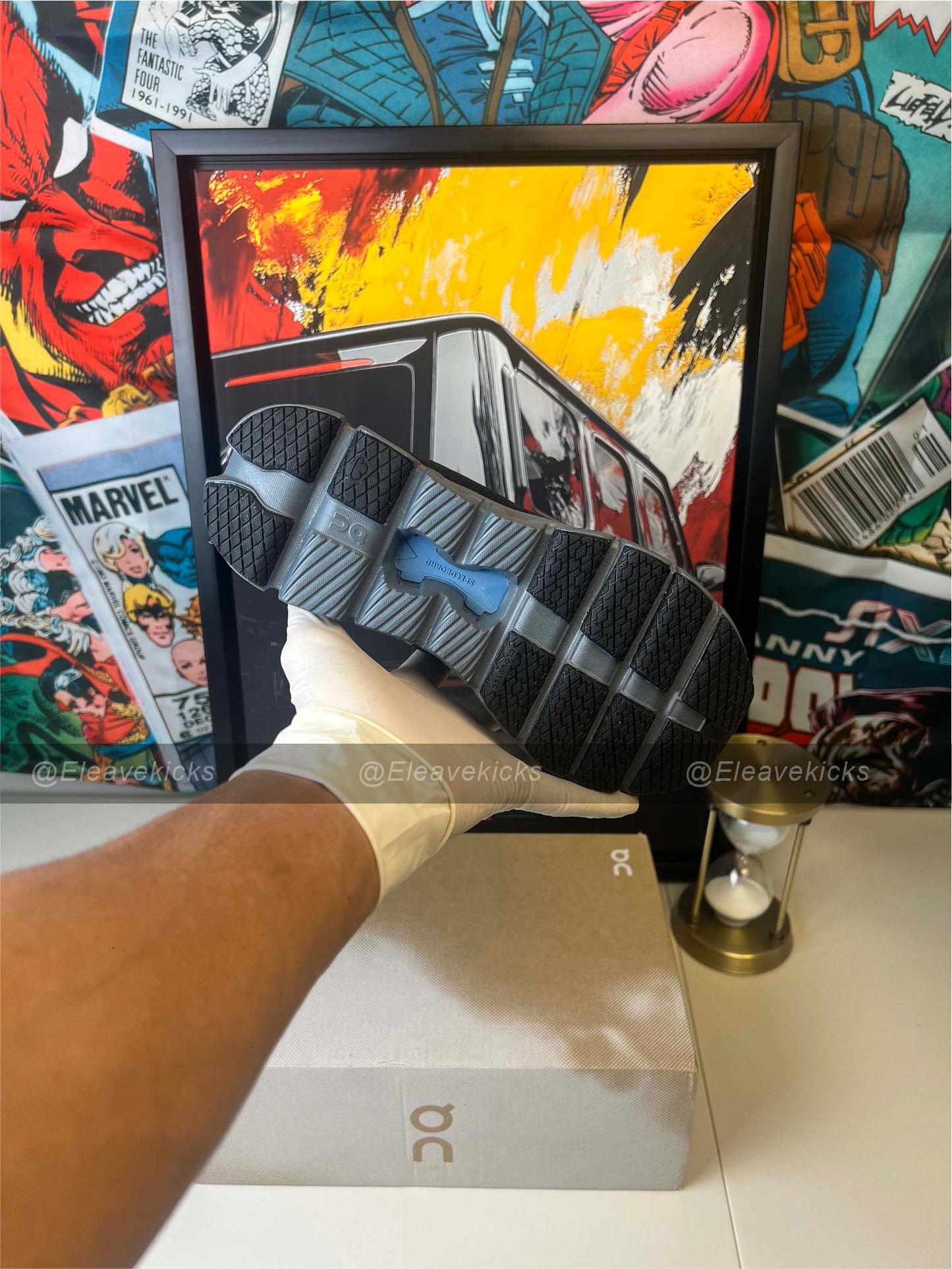 On Running Cloud X 4 Black | Chambray