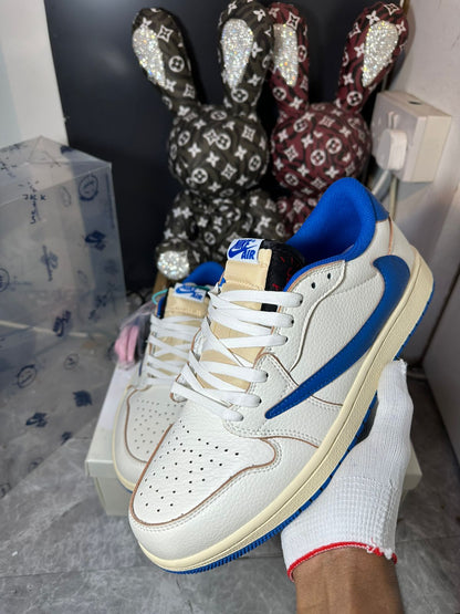 Jordan 1 Retro Low OG SP Fragment x Travis Scott ‘Sail Military - Orixa Kicks