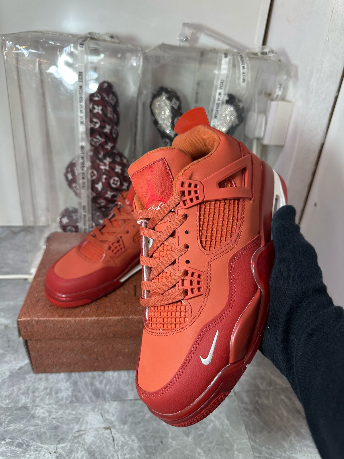 Jordan x Nigel Sylvester Air Jordan 4 OG "Bike Air" ‘Brick by Brick’🧱 - Orixa Kicks