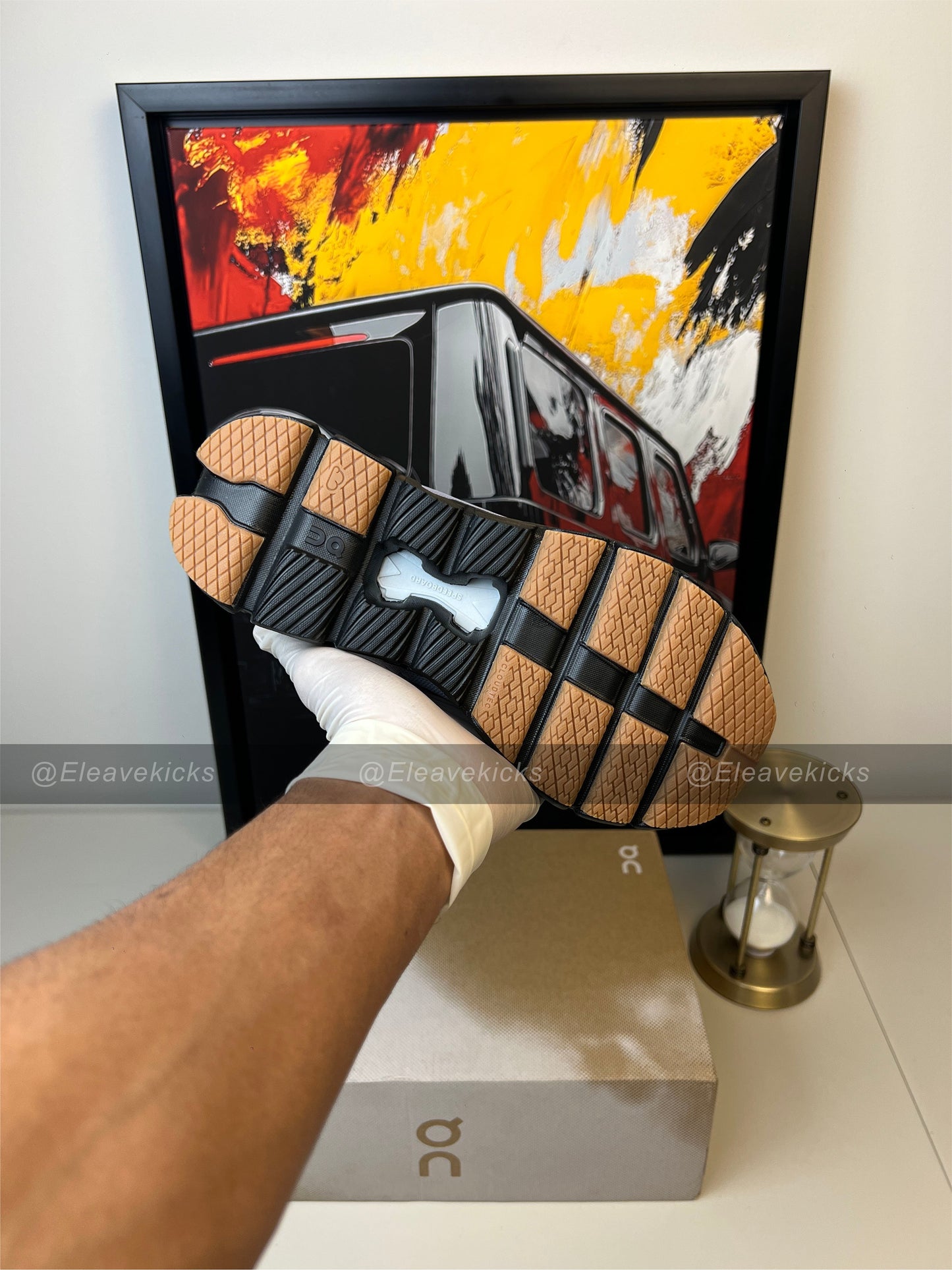 On Cloud X 4 "Feather Black"