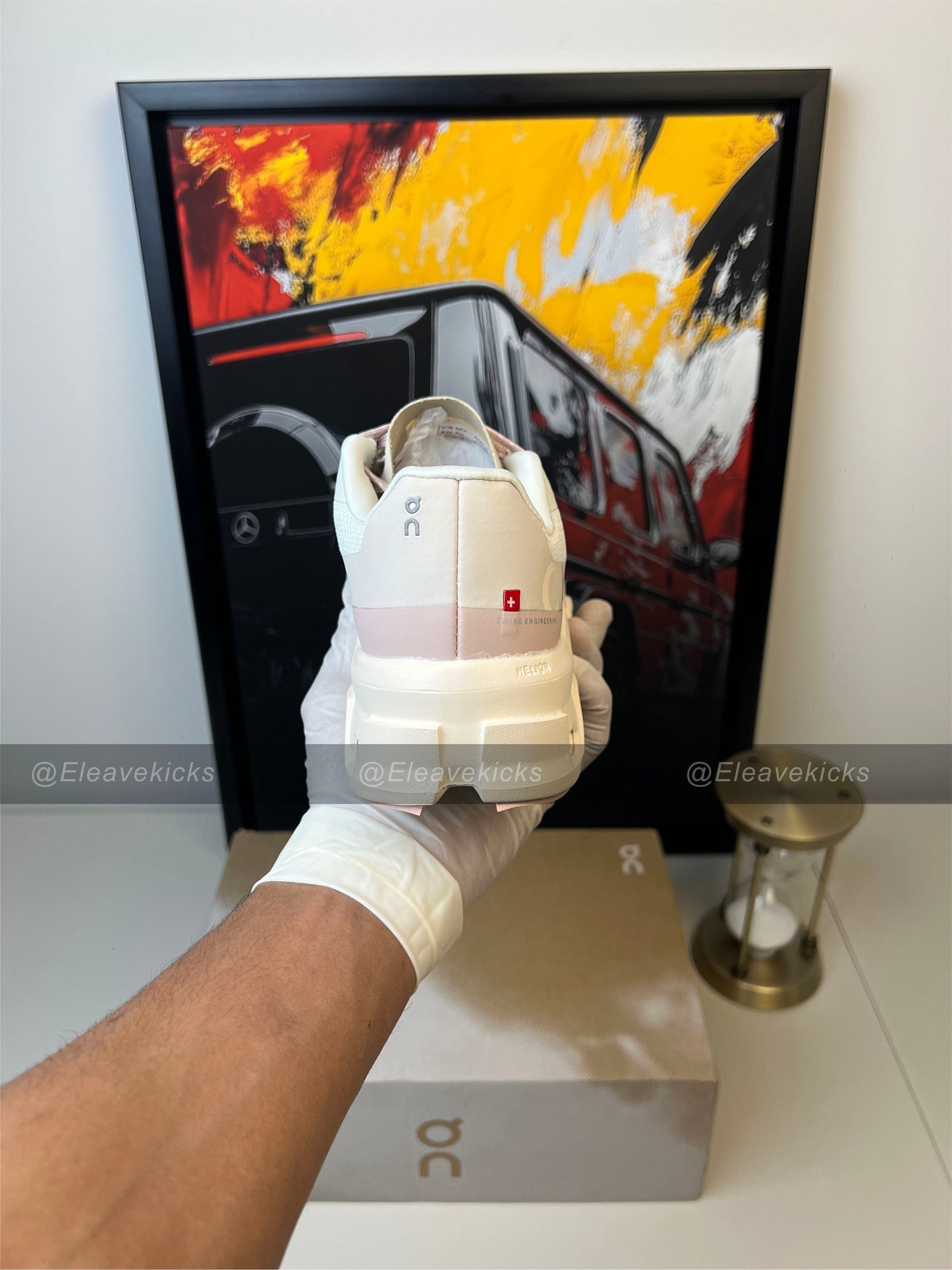 On Running Cloudmonster Moon Fawn