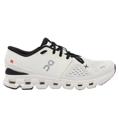 On Men's Cloud X 4 Sneakers Ivory/Black,
