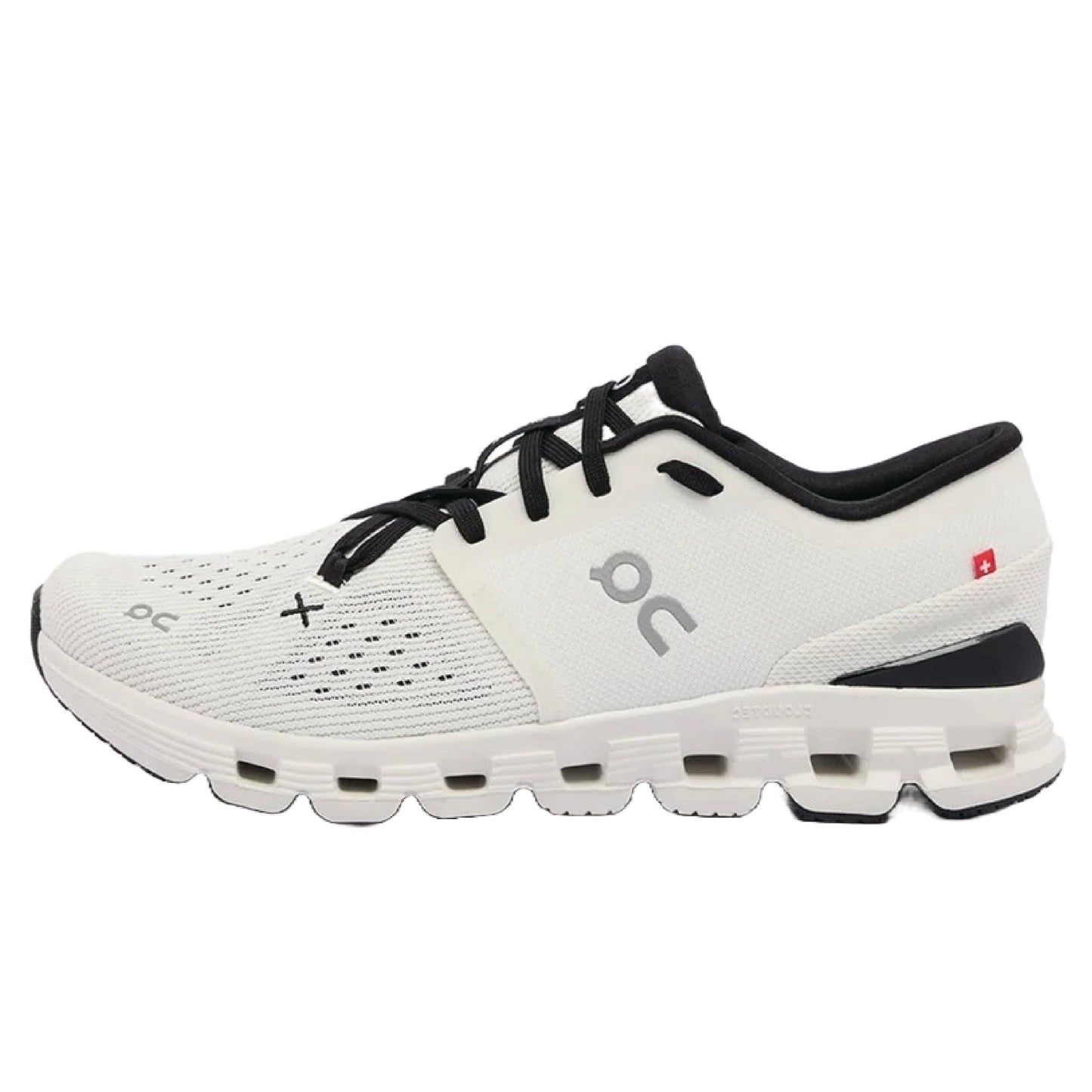 On Men's Cloud X 4 Sneakers Ivory/Black,