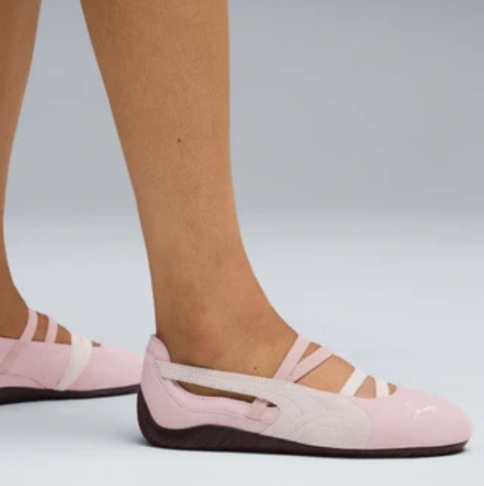 Puma Speedcat Ballet " pink upper and white Formstrip"