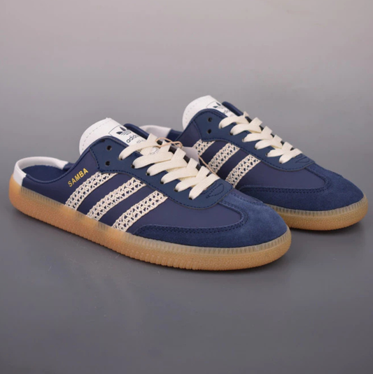 Adidas Samba OG Mule Navy Blue