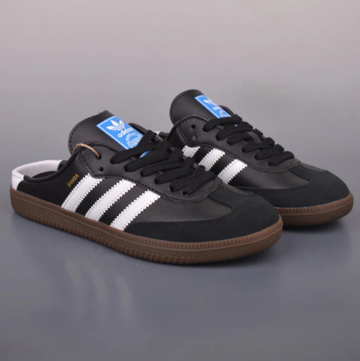 adidas Samba Mules 'Black White'WOMEN'S