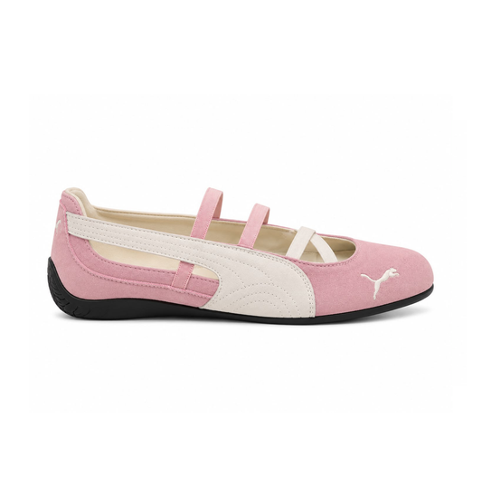 Puma Speedcat Ballet " pink upper and white Formstrip"