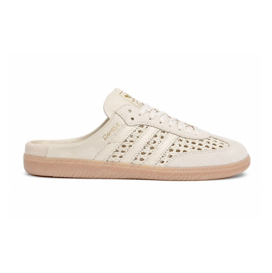 Adidas Samba Mule Woven 'Crew White'