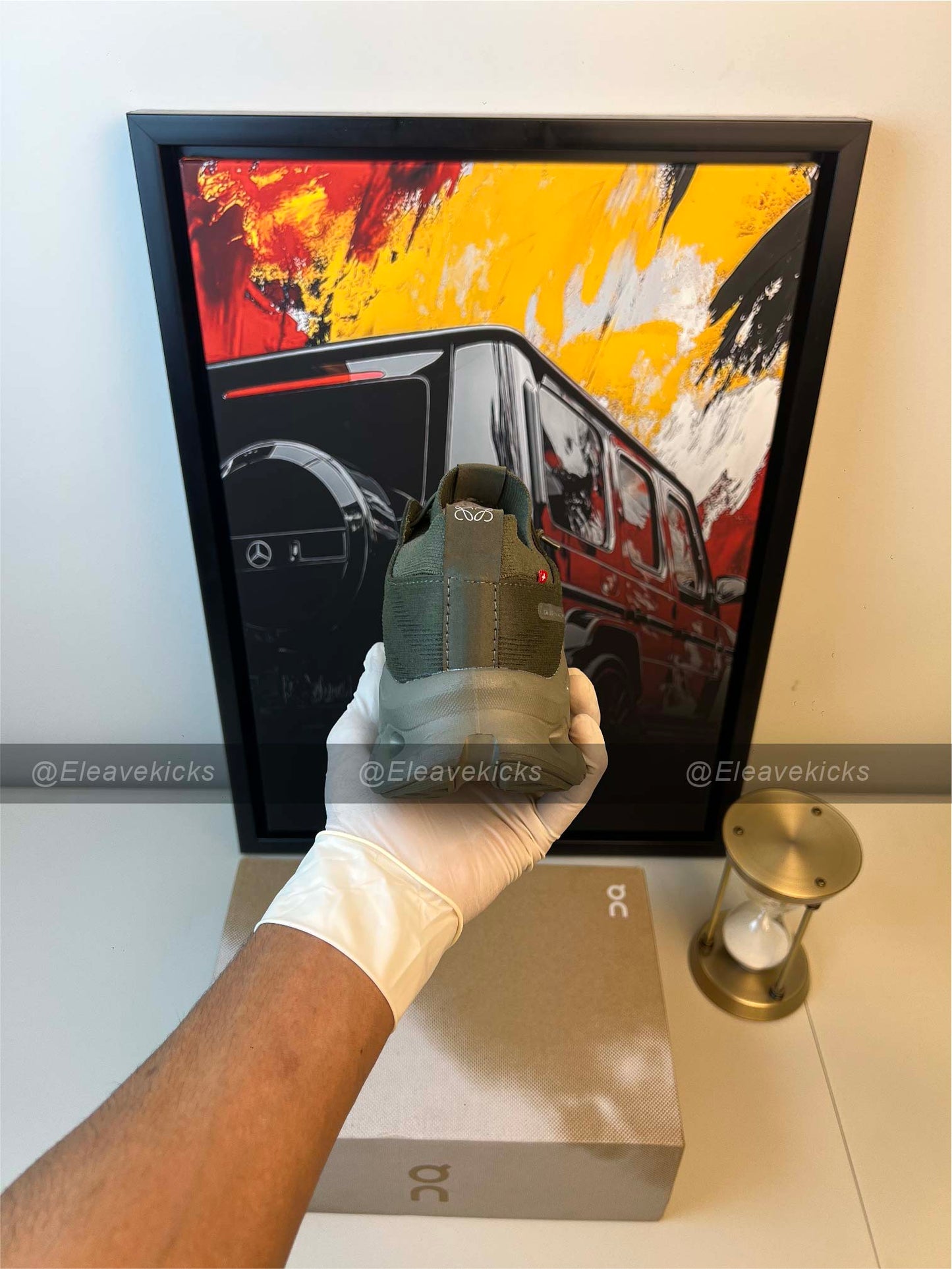 On Running x Loewe Cloudtilt "Khaki Green"