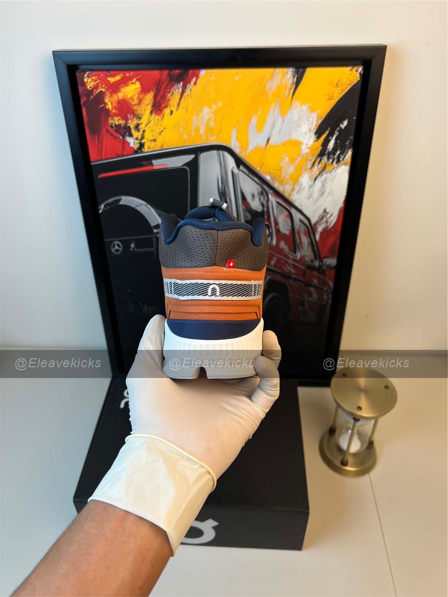 On Cloud Hi Edge Sneakers Brown