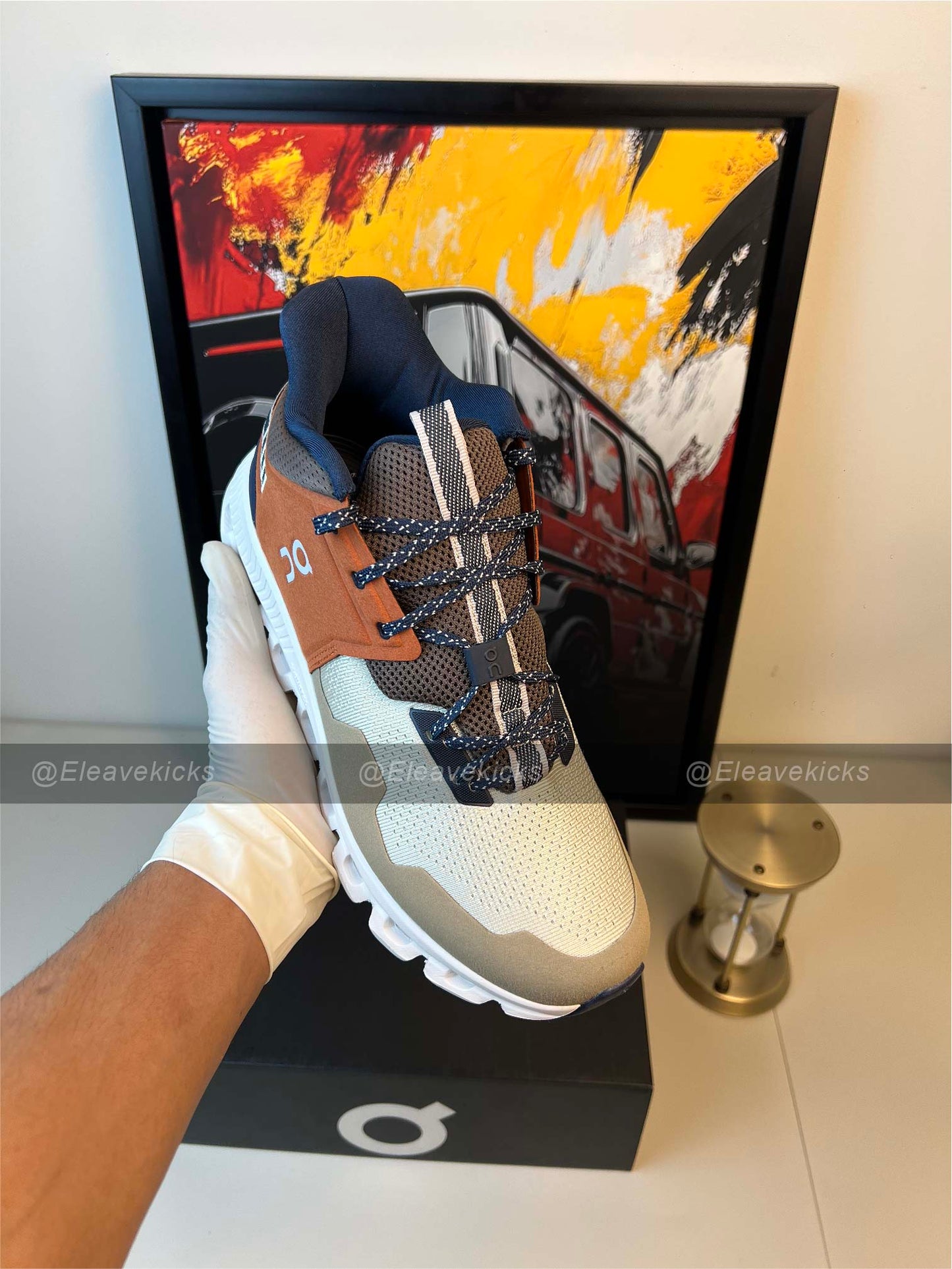 On Cloud Hi Edge Sneakers Brown