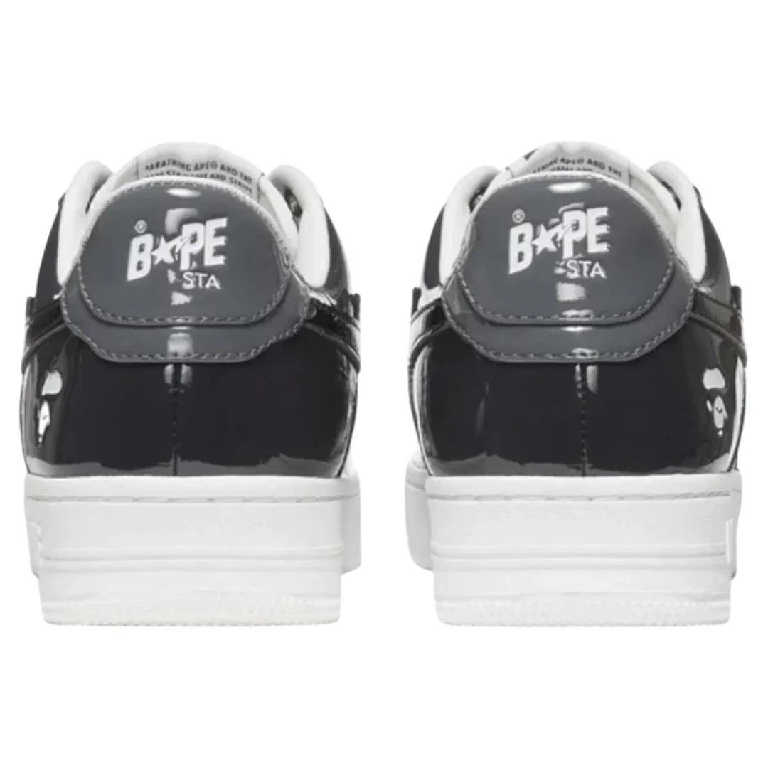 A Bathing Ape Bape Sta Low BLack Gray - Orixa Kicks