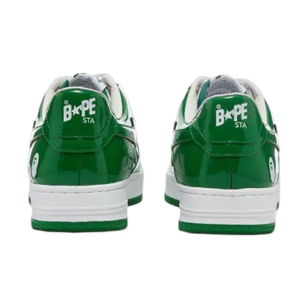 A Bathing Ape Bape Sta Low Green - Orixa Kicks