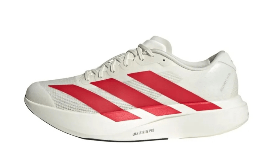 ADIDAS ADIZERO EVO SL "Off WHITE/BETTER SCARLET/CORE BLACK" - Orixa Kicks