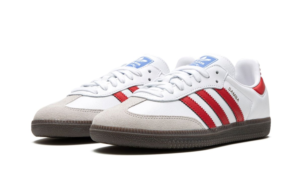 ADIDAS SAMBA OG "White / Better Scarlet" - Orixa Kicks