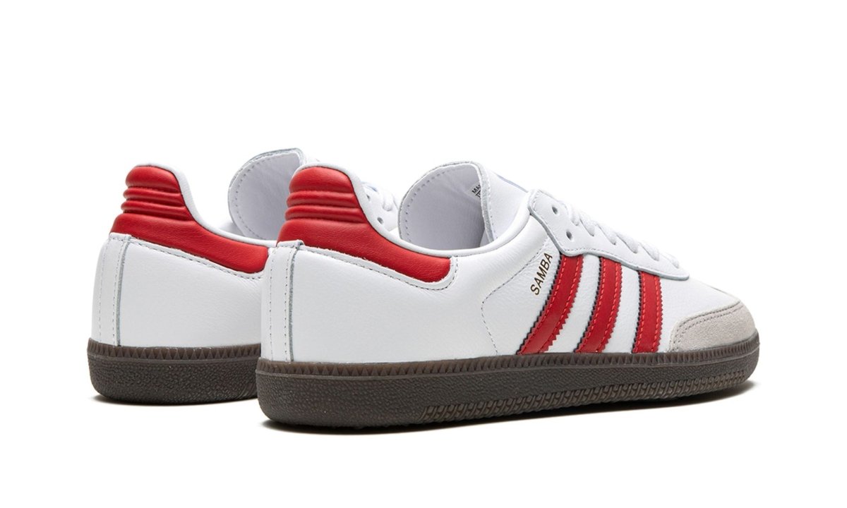 ADIDAS SAMBA OG "White / Better Scarlet" - Orixa Kicks