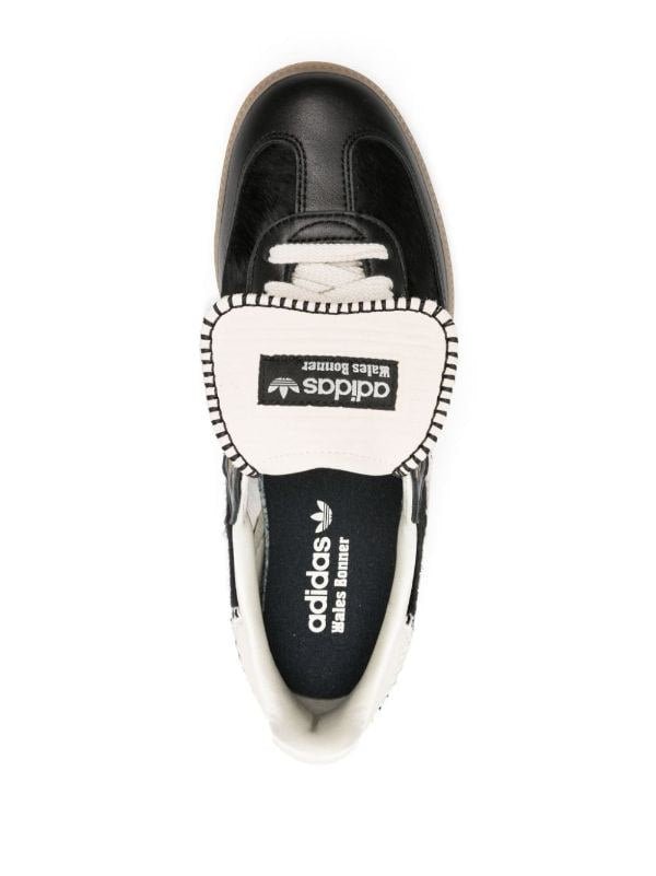 Adidas x Wales Bonner Black Leather Sneakers - Orixa Kicks