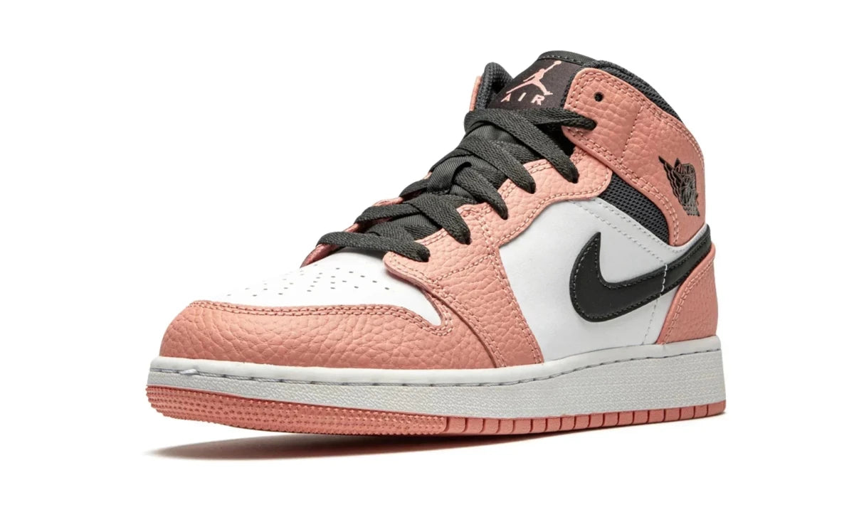 AIR JORDAN 1 MID GS "PINK QUARTZ" - Orixa Kicks