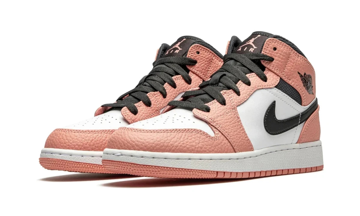AIR JORDAN 1 MID GS "PINK QUARTZ" - Orixa Kicks