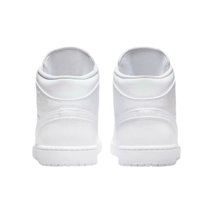 Air Jordan 1 Mid 'Triple White' - Orixa Kicks