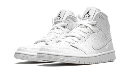 AIR JORDAN 1 MID "WHITE SNAKESKIN" - Orixa Kicks
