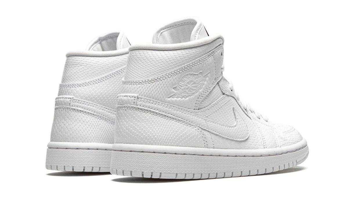 AIR JORDAN 1 MID "WHITE SNAKESKIN" - Orixa Kicks