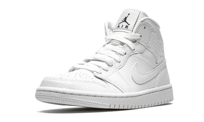 AIR JORDAN 1 MID "WHITE SNAKESKIN" - Orixa Kicks