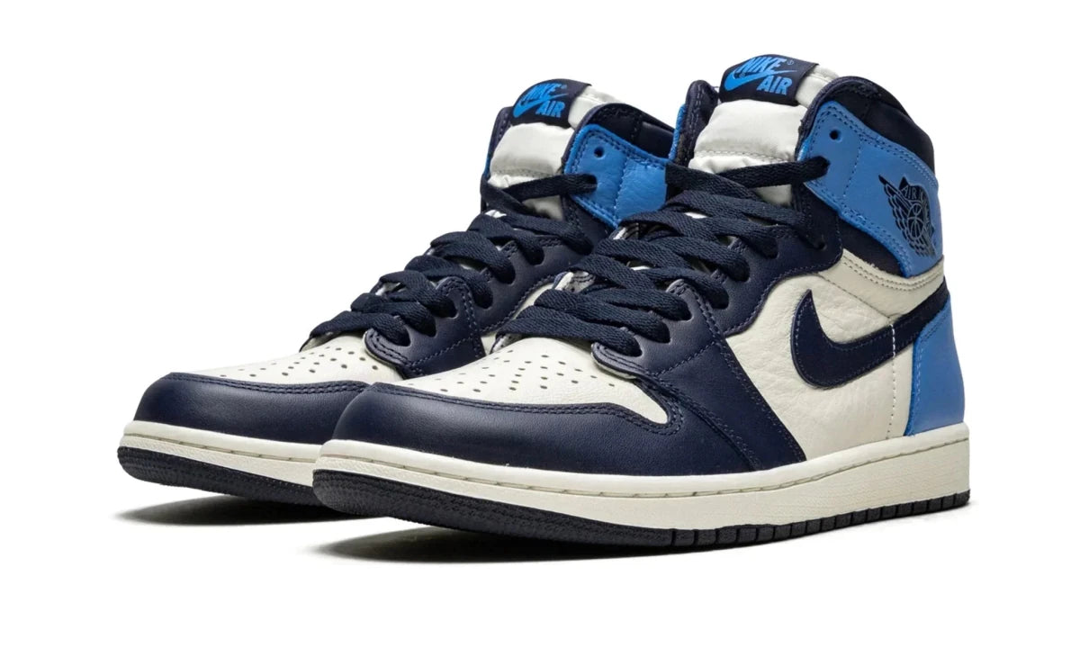 AIR JORDAN 1 RETRO HIGH OG "OBSIDIAN/UNIVERSITY BLUE" - Orixa Kicks