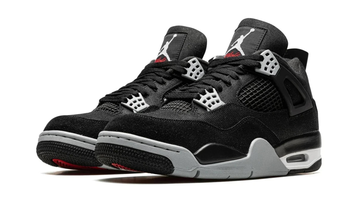 AIR JORDAN 4 "BLACK CANVAS" - Orixa Kicks