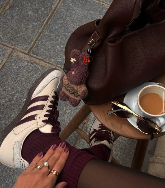 Adidas Samba OG "Wonder White/Maroon"