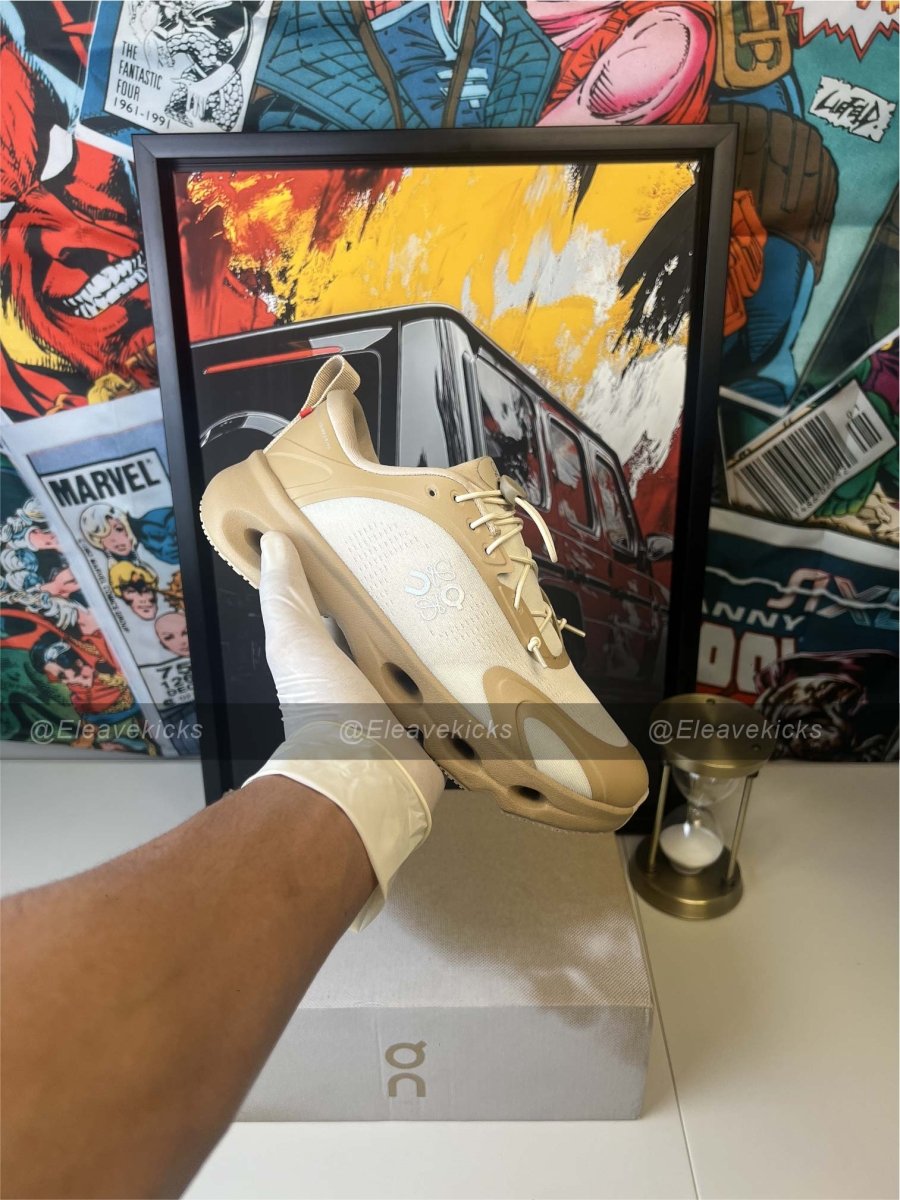 Loewe x On Running Cloudsolo "Dark Sand / Cream" - Orixa Kicks