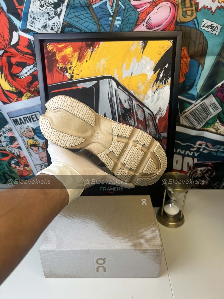 Loewe x On Running Cloudsolo "Dark Sand / Cream" - Orixa Kicks