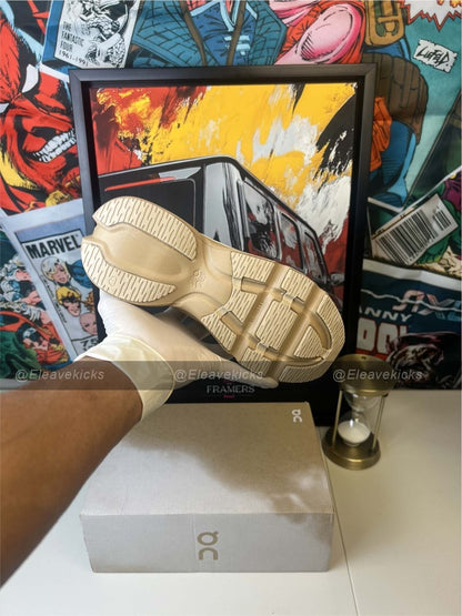 Loewe x On Running Cloudsolo "Dark Sand / Cream" - Orixa Kicks