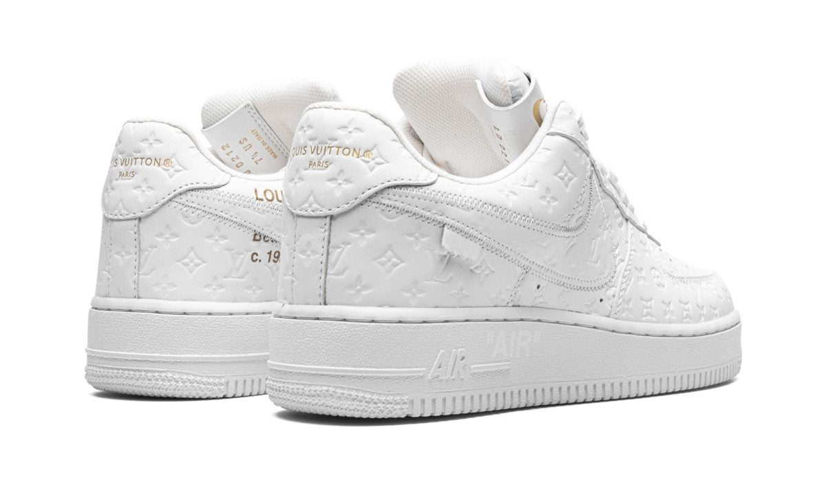 NIKE LOUIS VUITTON AIR FORCE 1 LOW "Virgil Abloh - White/White" - Orixa Kicks