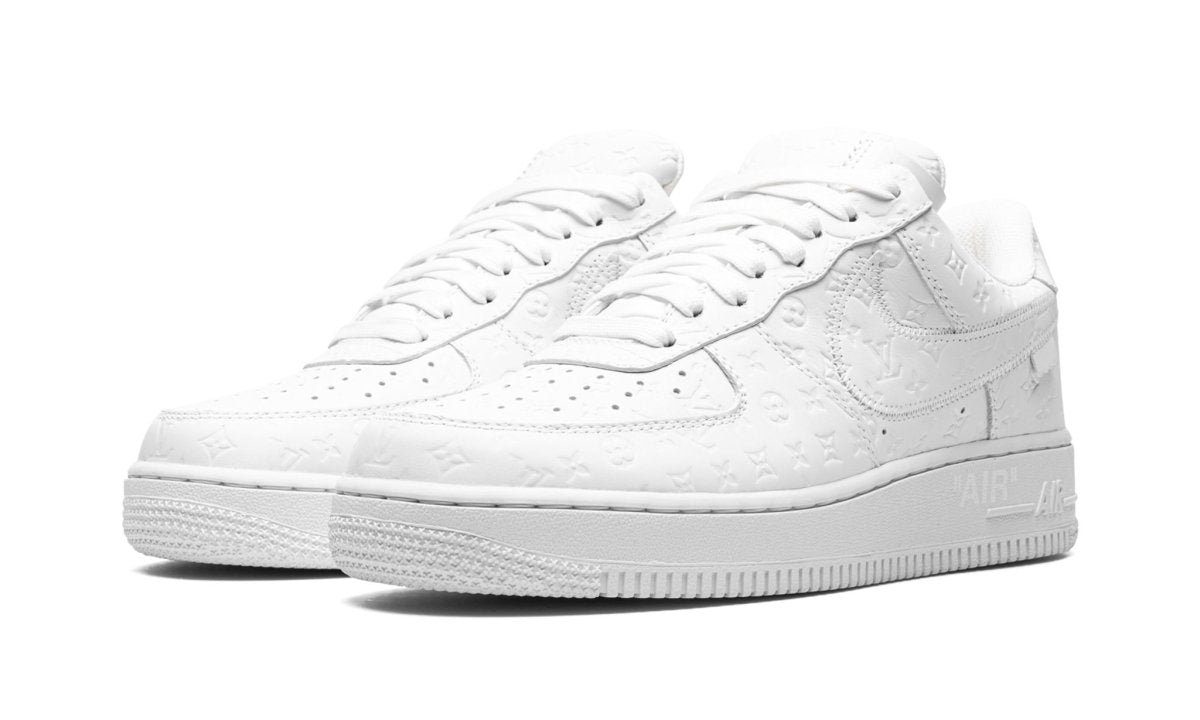 NIKE LOUIS VUITTON AIR FORCE 1 LOW "Virgil Abloh - White/White" - Orixa Kicks