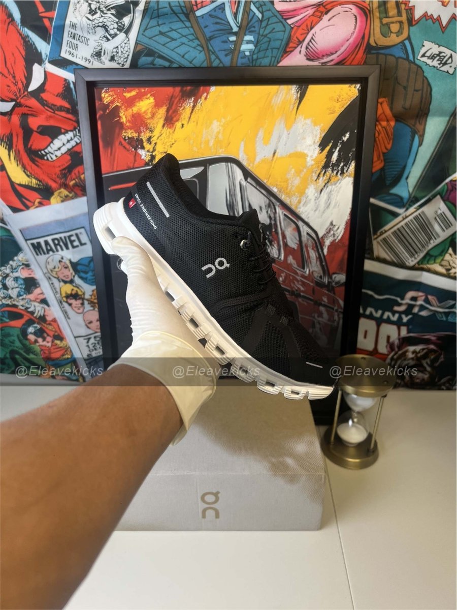 On Cloud 6 Black | White - Orixa Kicks