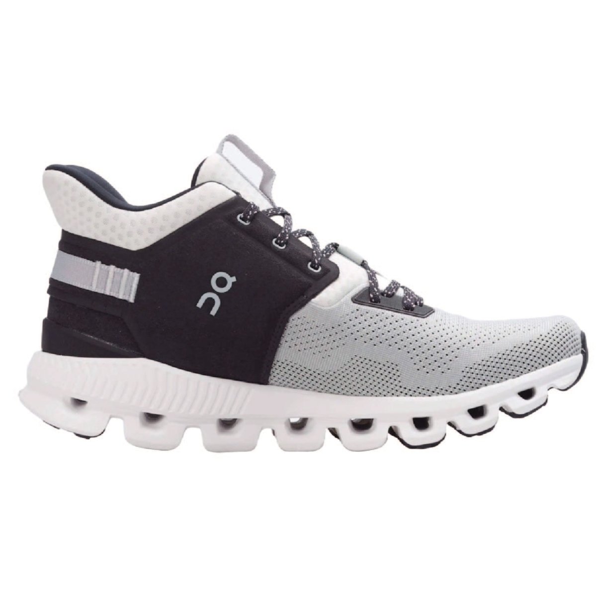 On Cloud Hi Edge Sneakers Black / Grey - Orixa Kicks