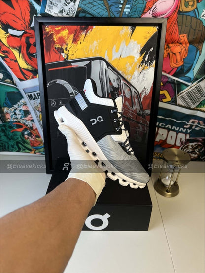 On Cloud Hi Edge Sneakers Black / Grey - Orixa Kicks