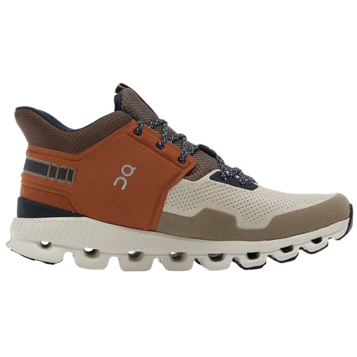 On Cloud Hi Edge Sneakers Brown - Orixa Kicks