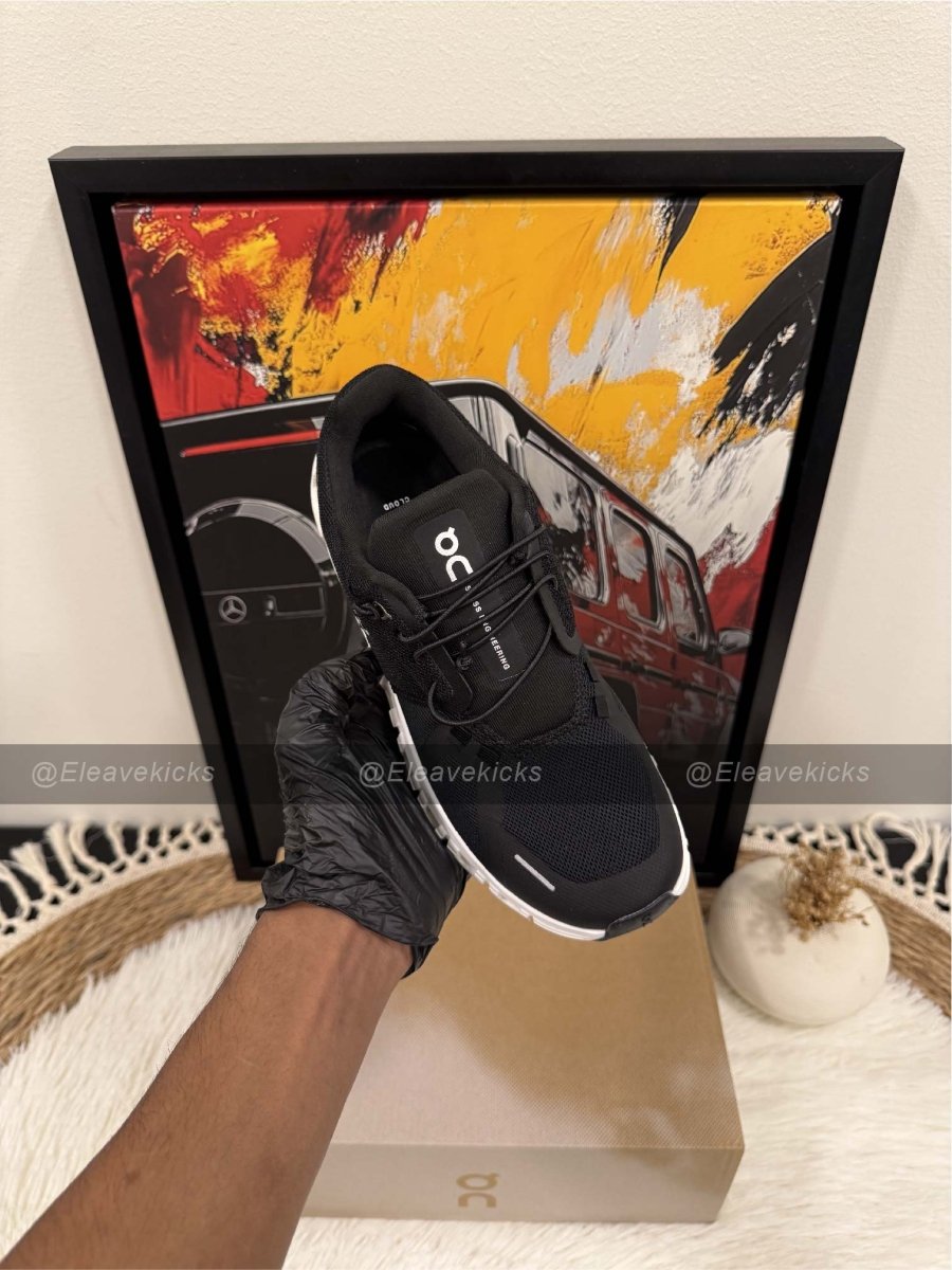 On Cloud X 4 AD sneaker in black and asphalt color. - Orixa Kicks