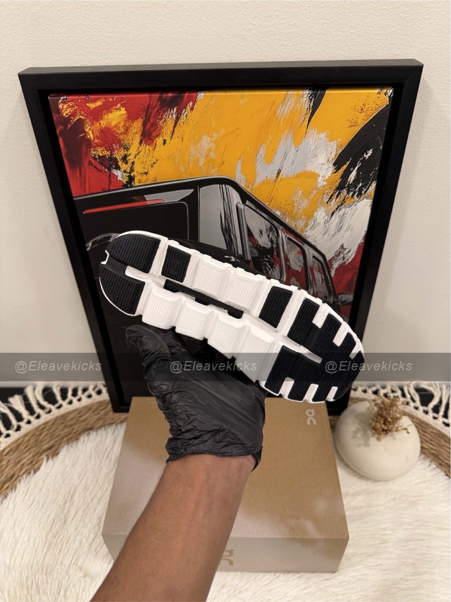On Cloud X 4 AD sneaker in black and asphalt color. - Orixa Kicks