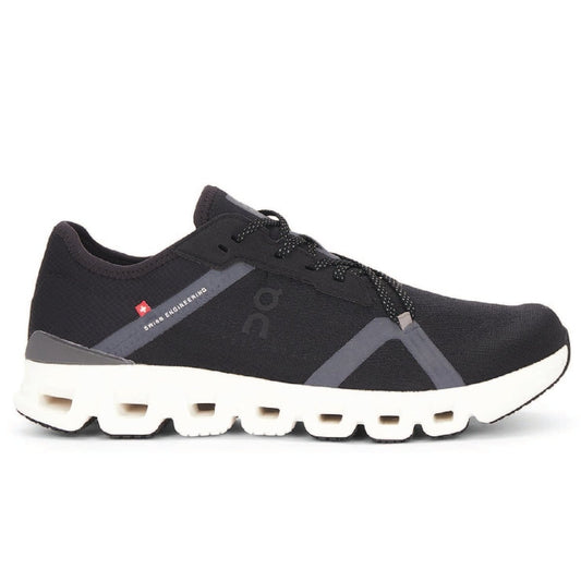 On Cloud X 4 AD sneaker in black and asphalt color. - Orixa Kicks