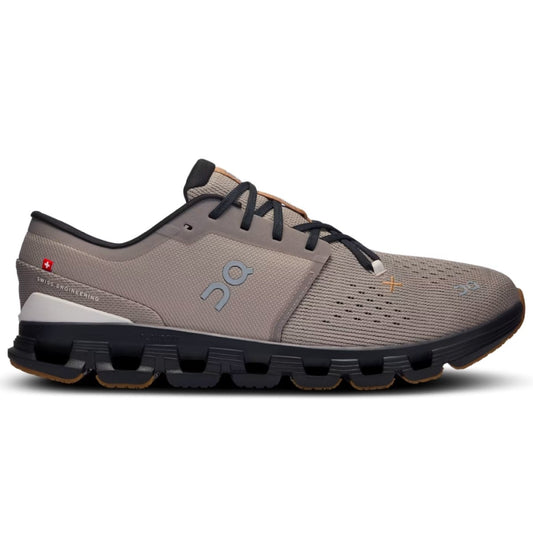 On Cloud X4 Fog/ Black - Orixa Kicks