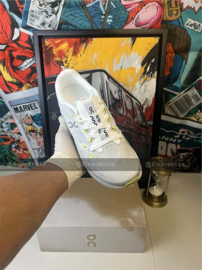 On Cloudeclipse Sneaker Pure White/Sand/Grey, - Orixa Kicks