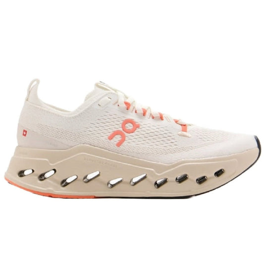 On Cloudsurfer Max shoe in 'Ivory/Salmon' - Orixa Kicks