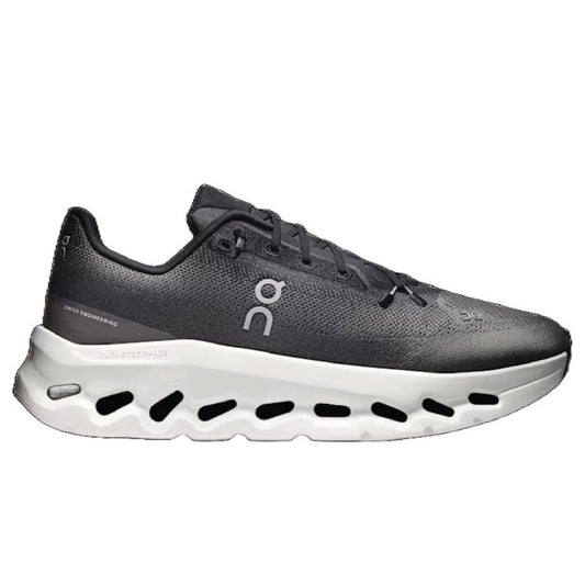 On Cloudtilt sneaker in black and asphalt. - Orixa Kicks